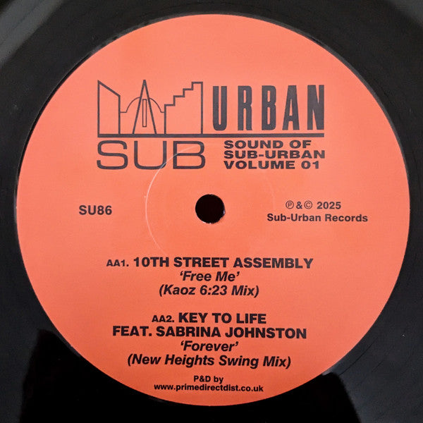 Various : The Sound Of Sub-Urban Volume 01 (12")