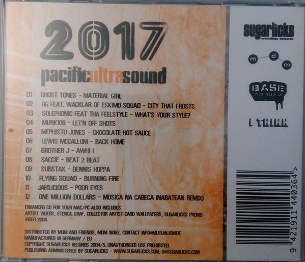 Various : 2017 Pacific Ultra Sound (CD, Comp, Enh)
