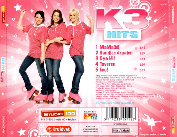 K3 : K3 Hits (CD, Comp)