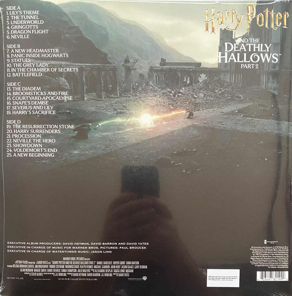 Alexandre Desplat : Harry Potter And The Deathly Hallows Part 2 (Original Motion Picture Soundtrack) (2xLP, Album, RE)