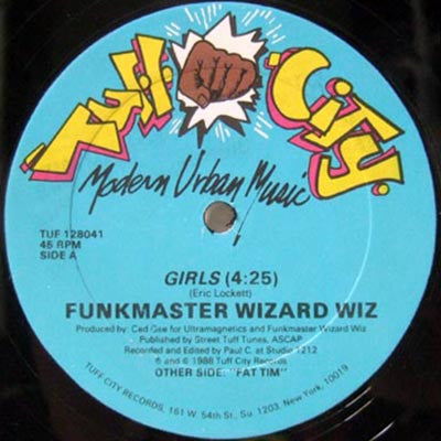 Funkmaster Wizard Wiz : Girls / Fat Tim (12")