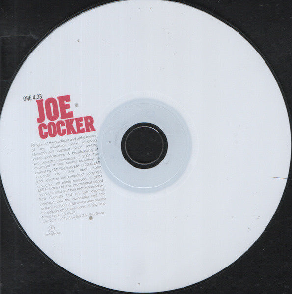 Joe Cocker : One (CD, Single, Promo)