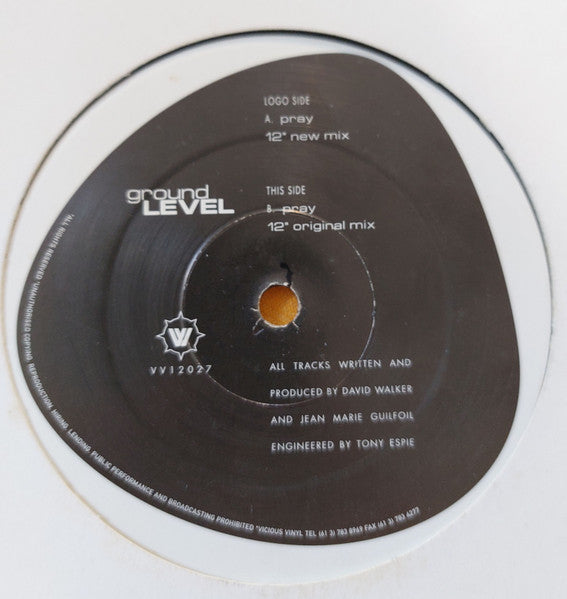 Ground Level : Pray (Part One) (12")