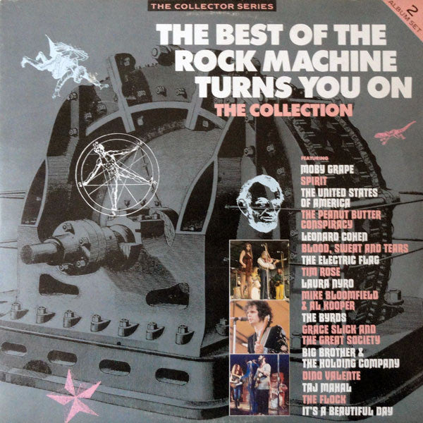 Various : The Best Of The Rock Machine Turns You On (2xLP, Comp)