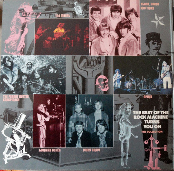 Various : The Best Of The Rock Machine Turns You On (2xLP, Comp)