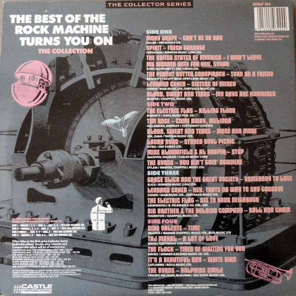 Various : The Best Of The Rock Machine Turns You On (2xLP, Comp)