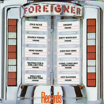 Foreigner : Records (CD, Comp, RM)