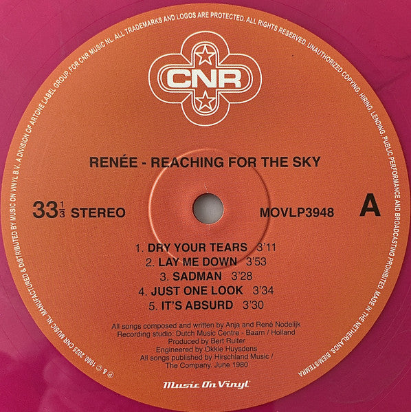 Renée : Reaching For The Sky (LP, Album, 180)