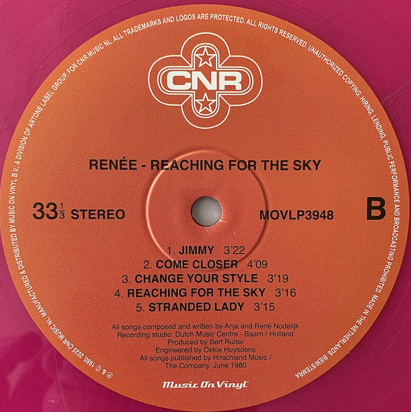 Renée : Reaching For The Sky (LP, Album, 180)