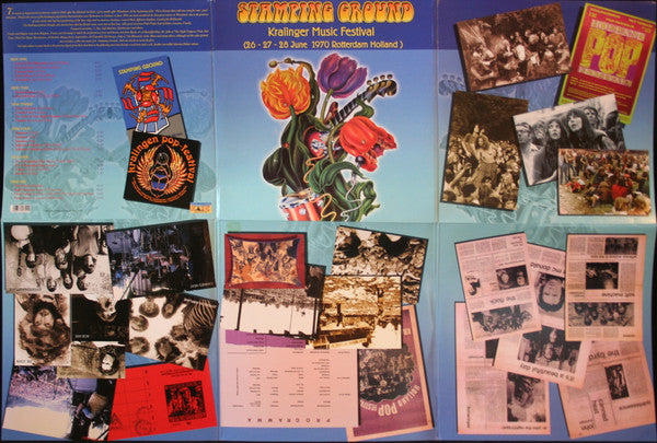 Various : Stamping Ground Kralinger Music Festival 1970 (26 - 27 - 28 Juni 1970 Rotterdam Holland) (3xLP, Album)