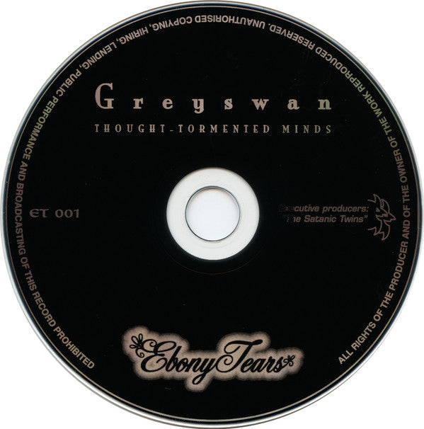 Greyswan : Thought-Tormented Minds (CD, Album)