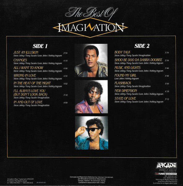 Imagination : The Best Of Imagination (LP, Comp)