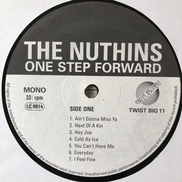 The Nuthins : 1 Step Forward (LP, Album, Mono)