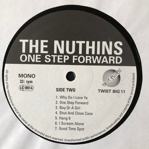 The Nuthins : 1 Step Forward (LP, Album, Mono)
