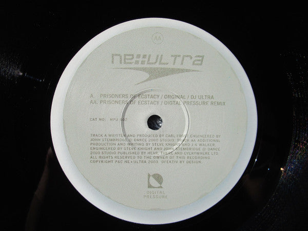 DJ Ultra : Prisoners Of Ecstasy (12")