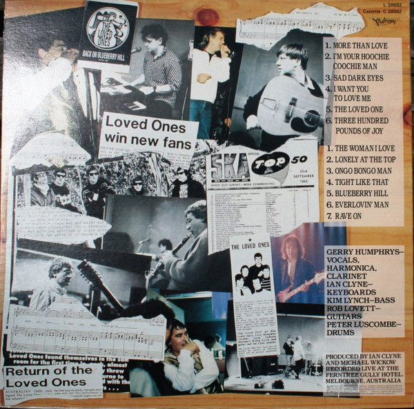 The Loved Ones (2) : Live On Blueberry Hill (LP, Album)