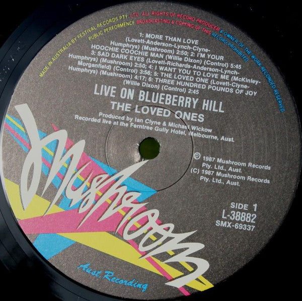 The Loved Ones (2) : Live On Blueberry Hill (LP, Album)