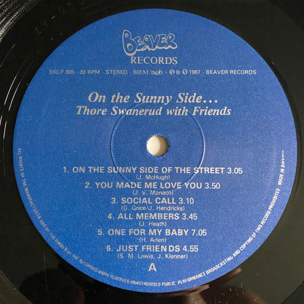 Thore Swanerud : On The Sunny Side... (LP)