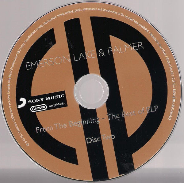 Emerson, Lake & Palmer : From The Beginning - The Best Of Emerson Lake & Palmer (2xCD, Comp)