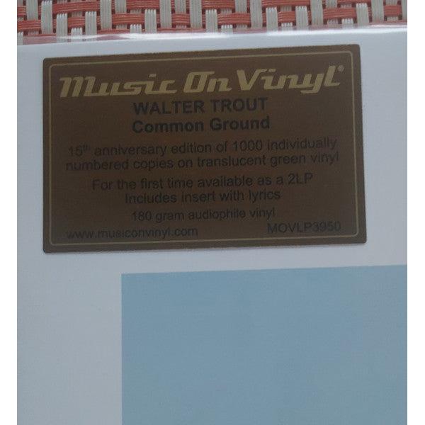 Walter Trout : Common Ground (LP, Album, Ltd, Num, RE, Gre)