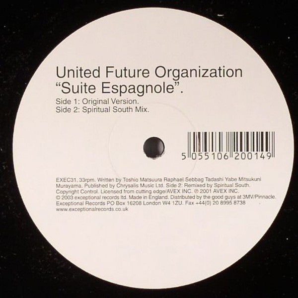 United Future Organization : Suite Espagnole (12")