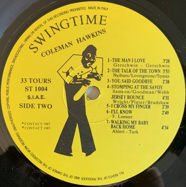 Coleman Hawkins : Hawk Variation Vol. 1 (LP, Comp)