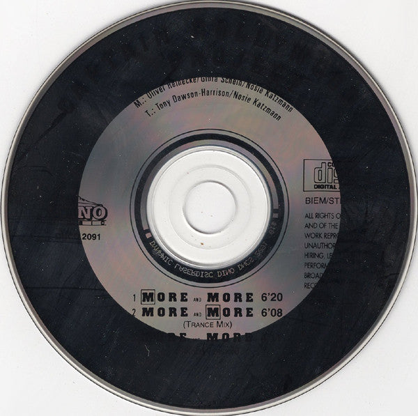 Captain Hollywood Project : More And More (CD, Maxi)