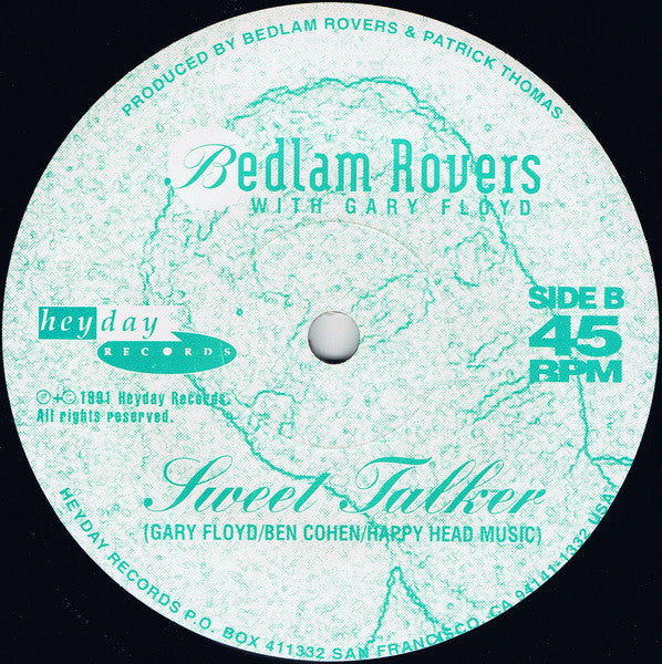 Bedlam Rovers : Danny Boy (7", Single)
