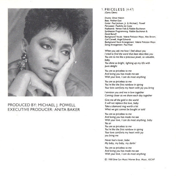 Anita Baker : Giving You The Best That I Got (CD, Album)