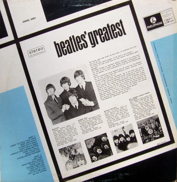 The Beatles : Beatles' Greatest (LP, Comp)