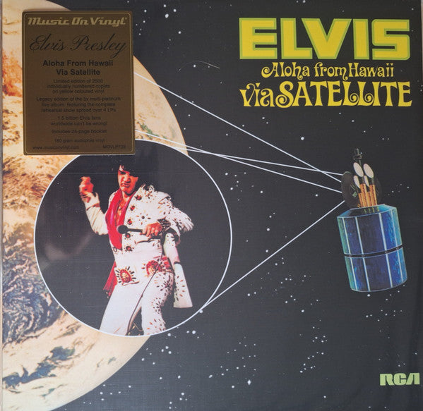 Elvis Presley : Aloha From Hawaii Via Satellite (4xLP, Album, Ltd, Num, RE, 180)