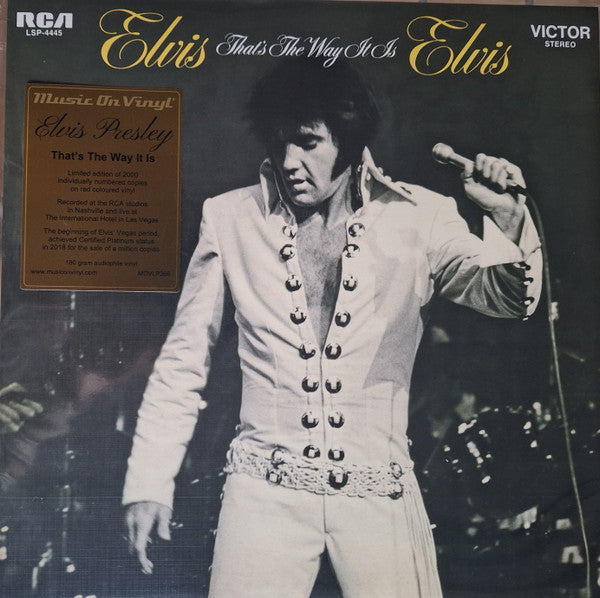 Elvis* : That's The Way It Is (LP, Album, Ltd, Num, RE, 180)