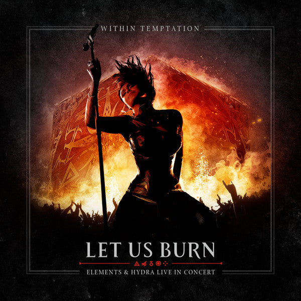 Within Temptation : Let Us Burn (Elements & Hydra Live In Concert) (4xLP, Album, Ltd, Num, RE, Yel)