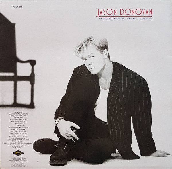 Jason Donovan : Between The Lines (LP, Album)