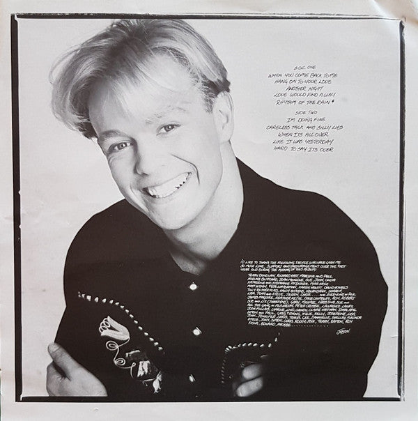 Jason Donovan : Between The Lines (LP, Album)