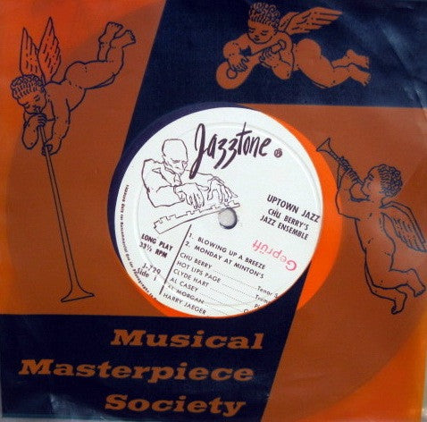 Chu Berry & His Little Jazz Ensemble / Hawkins - Tatum All Stars : Uptown Jazz (7")