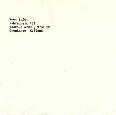 Fahrenheit 451 (2) : Fahrenheit 451 (Flexi, 5½", S/Sided, Cle)