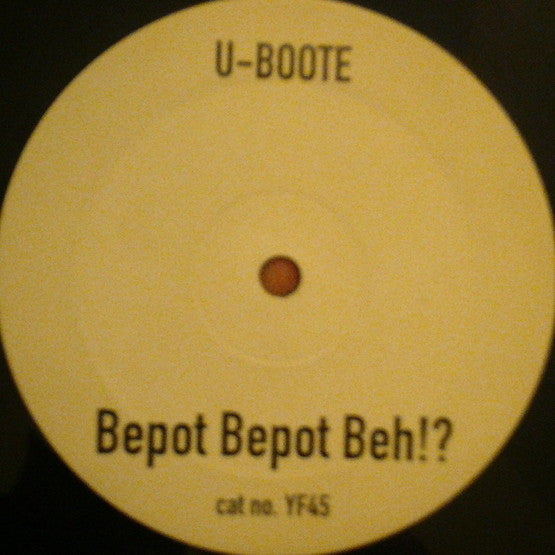 Black Eyed Peas : Bebot (U-Boote Bootleg Mixes) (12", Unofficial)