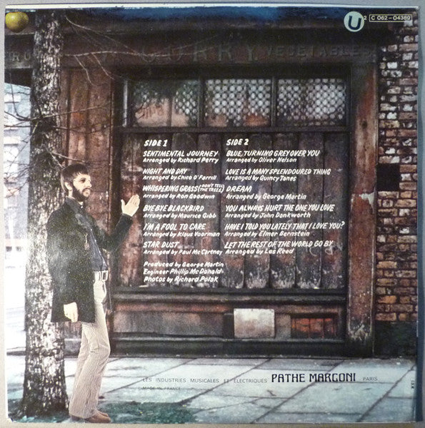 Ringo Starr : Sentimental Journey (LP, Album)