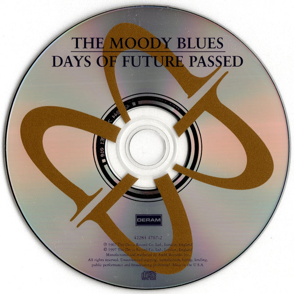 The Moody Blues With The London Festival Orchestra Conducted By Peter Knight (5) : Days Of Future Passed (CD, Album, RE, RM)