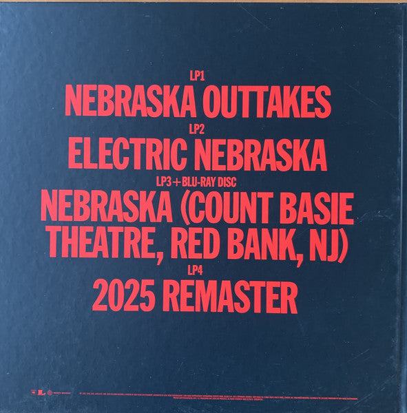 Bruce Springsteen : Nebraska '82 (LP + LP + LP + LP, Album, RE, RM + Blu-ray + Box, )