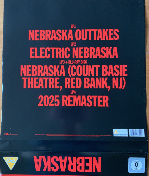 Bruce Springsteen : Nebraska '82 (LP + LP + LP + LP, Album, RE, RM + Blu-ray + Box, )