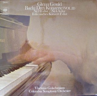 Glenn Gould, Vladimir Golschmann, Columbia Symphony Orchestra - Johann Sebastian Bach : Drei Konzerte (Vol. II) (LP, Comp)