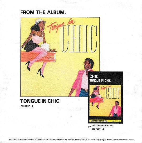 Chic : I Feel Your Love Comin' On (7", Single)