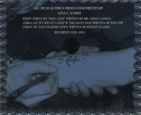 Gina V. D'Orio : Sailor Songs (CD, Album)