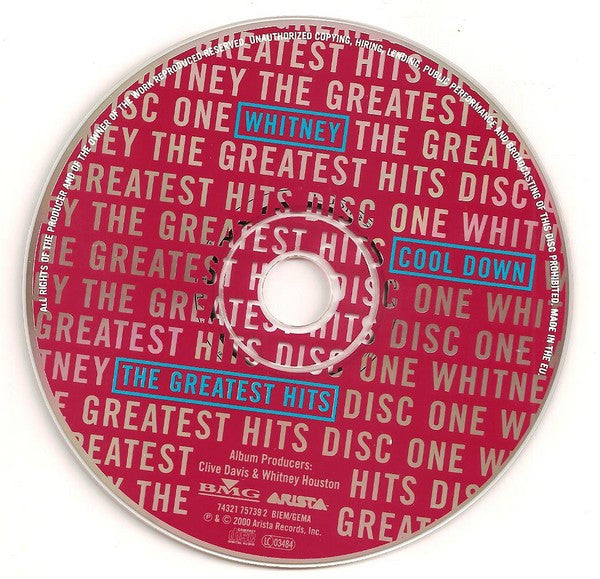 Whitney Houston : The Greatest Hits (2xCD, Comp, Fat)