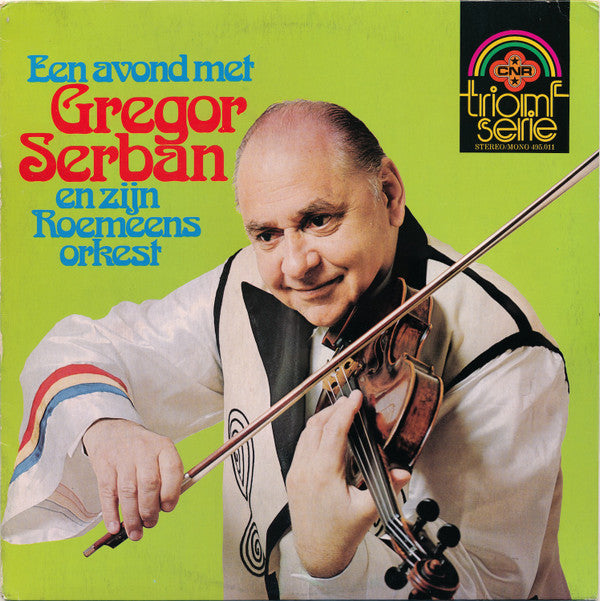 Gregor Serban Orchestra : Een Avond Met Gregor Serban En Zijn Roemeens Orkest (LP)