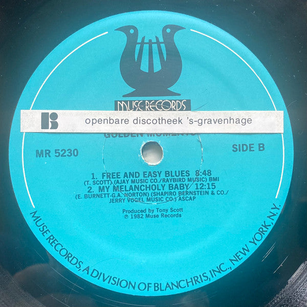 Tony Scott (2) with Bill Evans • Jimmy Garrison • Pete La Roca : Golden Moments (LP, Album)
