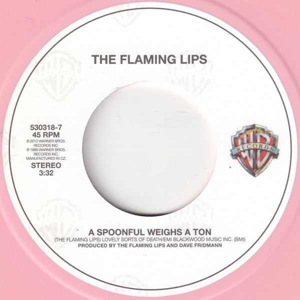 The Flaming Lips / Mastodon : A Spoonful Weighs A Ton (7", RSD, Single, Ltd, Pin)