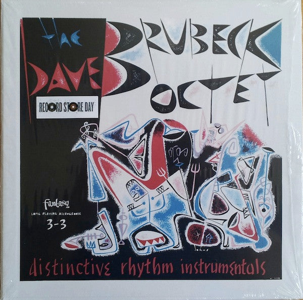 The Dave Brubeck Octet : Distinctive Rhythm Instrumentals (10", Album, RSD, RE, Red)